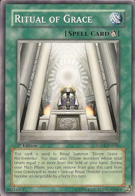 1st Edition, Common, Ritual Spell, Spell, Stardust Overdrive, Unlimited Ritual of Grace [SOVR-EN056] Common - Trading Card World