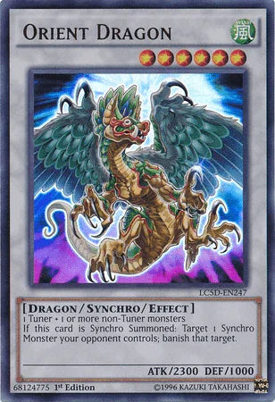 1st Edition, Dragon, Legendary Collection 5D's, Synchro/Effect Monster, Ultra Rare, Wind Orient Dragon [LC5D-EN247] Ultra Rare - Trading Card World