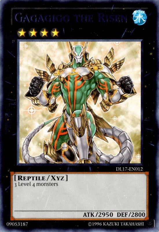 Duelist League Promo, Rare, Reptile, Unlimited, Water, Xyz Monster Gagagigo the Risen (Purple) [DL17-EN012] Rare - Trading Card World