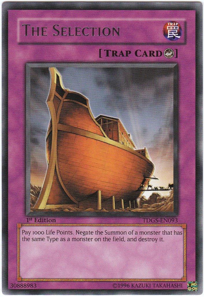 1st Edition, Counter Trap, Rare, The Duelist Genesis, Trap, Unlimited The Selection [TDGS-EN093] Rare - Trading Card World