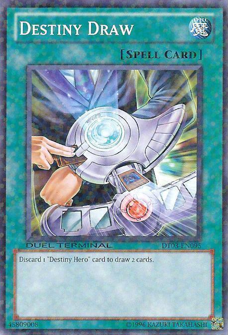 Common, Duel Terminal 3, Limited, Normal Spell, Spell Destiny Draw [DT03-EN095] Common - Trading Card World