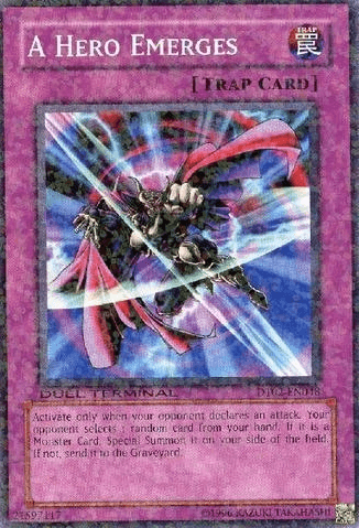 Common, Duel Terminal 2, Limited, Normal Trap, Trap A Hero Emerges [DT02-EN048] Common - Trading Card World