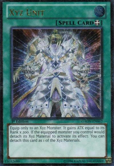1st Edition, Equip Spell, Galactic Overlord, Spell, Ultimate Rare, Unlimited Xyz Unit [GAOV-EN062] Ultimate Rare - Trading Card World