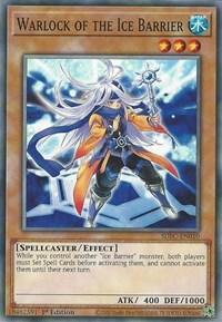 1st Edition, Common, Effect Monster, Spellcaster, Structure Deck: Freezing Chains, Water Warlock of the Ice Barrier [SDFC-EN010] Common - Trading Card World