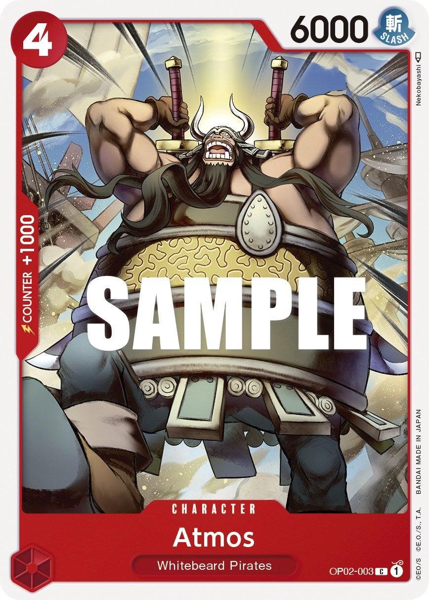 Character, Common, Paramount War, Whitebeard Pirates Atmos [Paramount War] - Trading Card World