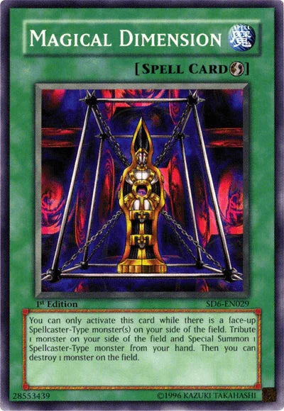1st Edition, Common, Quick Play Spell, Spell, Structure Deck: Spellcaster's Judgment, Unlimited Magical Dimension [SD6-EN029] Common - Trading Card World