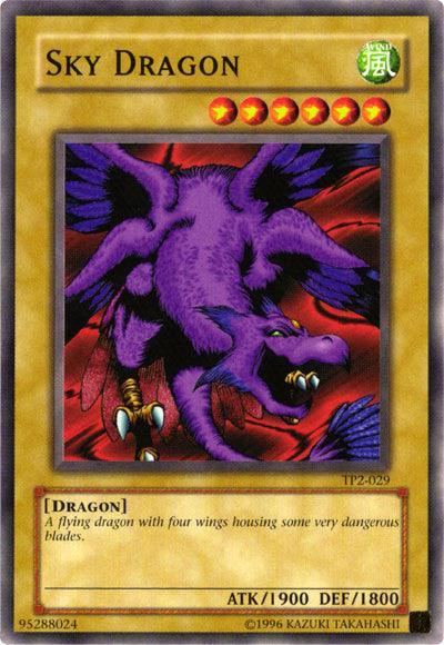 Common, Dragon, Normal Monster, Tournament Pack 2, Unlimited, Wind Sky Dragon [TP2-029] Common - Trading Card World