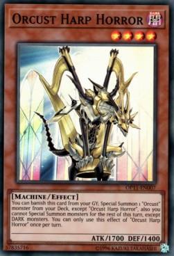 Dark, Effect Monster, Machine, OTS Tournament Pack 11, Super Rare, Unlimited Orcust Harp Horror [OP11-EN007] Super Rare - Trading Card World