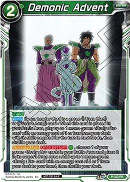 Demonic Advent (P-322) [Tournament Promotion Cards]