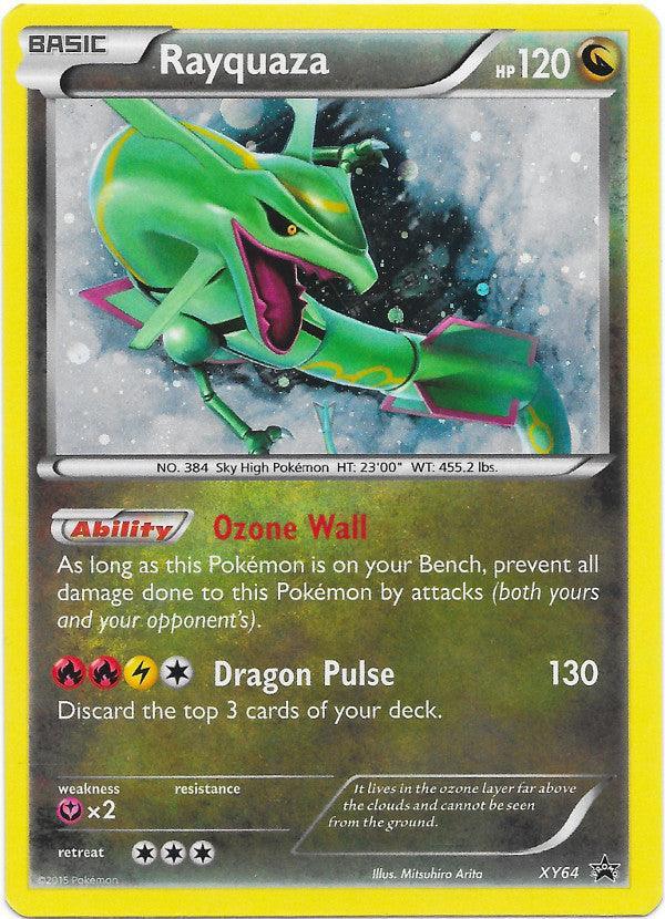 Dragon, Fairy [x2], Holofoil, Promo, XY64, XY: Black Star Promos Rayquaza (XY64) (Jumbo Card) [XY: Black Star Promos] - Trading Card World