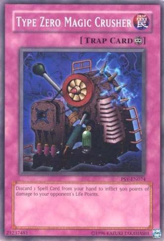 Common, Continuous Trap, Pharaoh's Servant, Trap, Unlimited Type Zero Magic Crusher [PSV-EN074] Common - Trading Card World