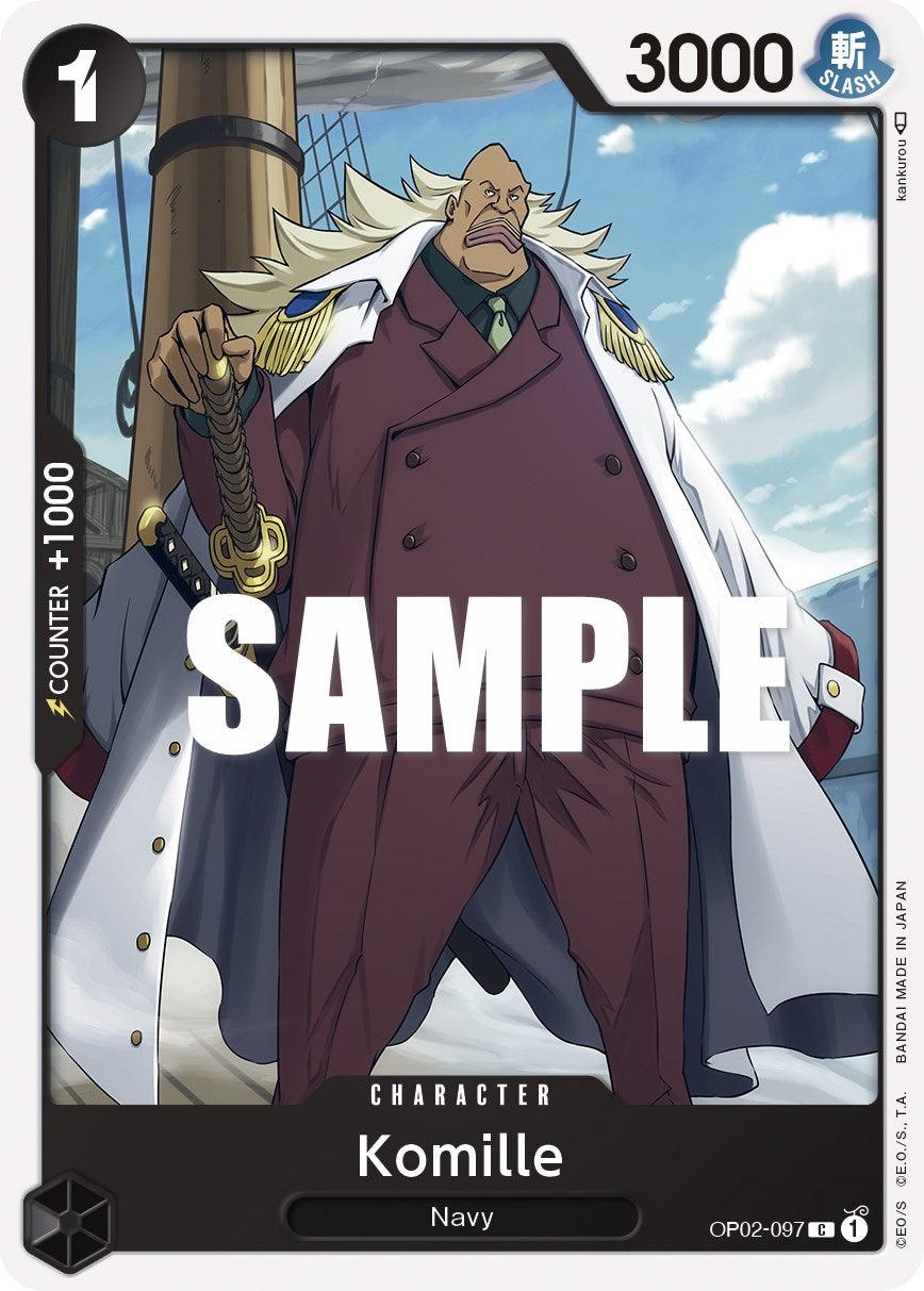 Character, Common, Navy, Paramount War Komille [Paramount War] - Trading Card World