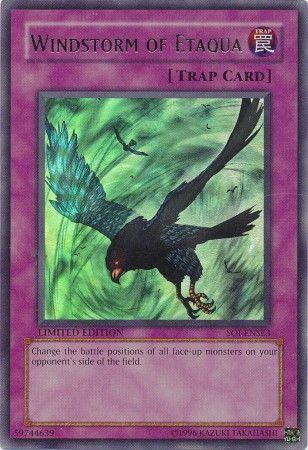 Limited, Normal Trap, Shadow of Infinity, Trap, Ultra Rare Windstorm of Etaqua [SOI-ENSE3] Ultra Rare - Trading Card World