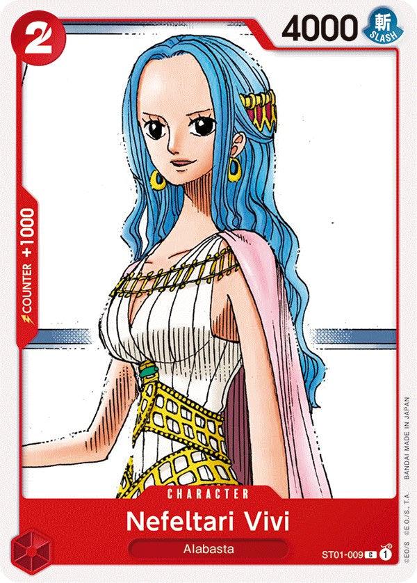 Alabasta, Character, Common, Starter Deck: Straw Hat Crew, Starter Decks Nefeltari Vivi [Starter Deck: Straw Hat Crew] - Trading Card World