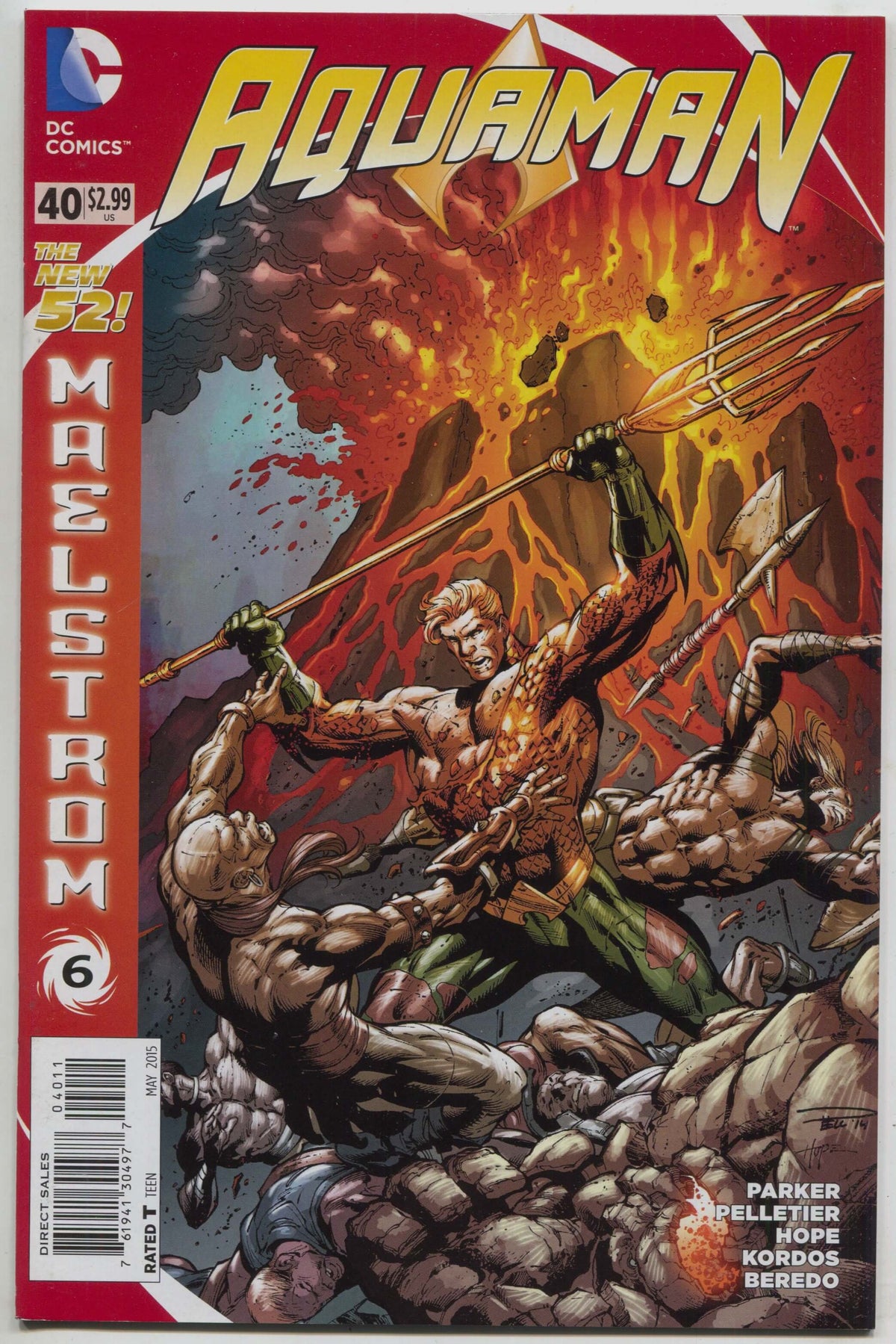 Aquaman 40 A 5th Series DC 2011 NM  Paul Pelletier