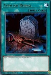 1st Edition, Maximum Gold, Normal Spell, Rare, Spell Foolish Burial [MAGO-EN053] Rare - Trading Card World