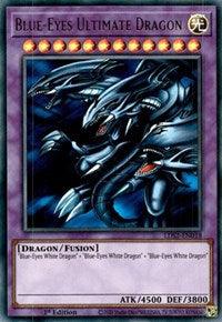 1st Edition, Dragon, Fusion Monster, Legendary Duelists: Season 2, Light, Ultra Rare Blue-Eyes Ultimate Dragon [LDS2-EN018] Ultra Rare - Trading Card World