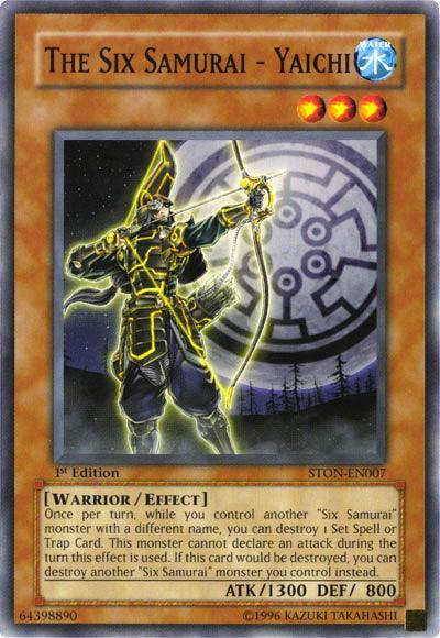 1st Edition, Common, Effect Monster, Strike of Neos, Unlimited, Warrior, Water The Six Samurai - Yaichi [STON-EN007] Common - Trading Card World