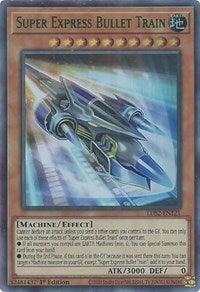 1st Edition, Earth, Effect Monster, Legendary Duelists: Season 2, Machine, Ultra Rare Super Express Bullet Train (Green) [LDS2-EN121] Ultra Rare - Trading Card World