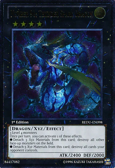 1st Edition, Dragon, Light, Return of the Duelist, Ultimate Rare, Unlimited, Xyz/Effect Monster Number 91: Thunder Spark Dragon [REDU-EN098] Ultimate Rare - Trading Card World