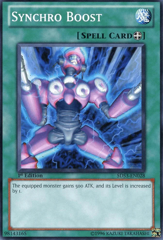 1st Edition, Common, Equip Spell, Spell, Starter Deck: Duelist Toolbox Synchro Boost [5DS3-EN028] Common - Trading Card World