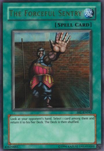 Normal Spell, Spell, Spell Ruler, Ultra Rare, Unlimited The Forceful Sentry [SRL-EN045] Ultra Rare - Trading Card World