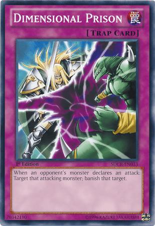 1st Edition, Common, Normal Trap, Structure Deck: Cyber Dragon Revolution, Trap, Unlimited Dimensional Prison [SDCR-EN033] Common - Trading Card World
