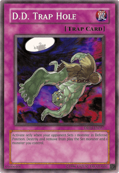 Common, Dark Revelation Volume 4, Normal Trap, Trap, Unlimited D.D. Trap Hole [DR04-EN057] Common - Trading Card World