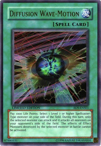 Limited, Normal Spell, Rise of Destiny: Special Edition, Spell, Super Rare Diffusion Wave-Motion [RDS-ENSE1] Super Rare - Trading Card World