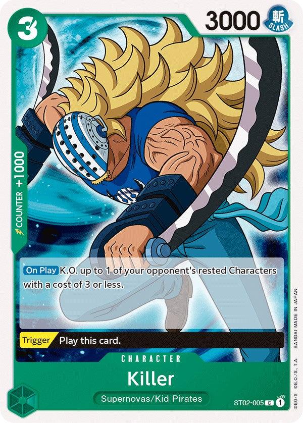 Character, Common, Kid Pirates, Starter Deck: Worst Generation, Starter Decks, Supernovas Killer [Starter Deck: Worst Generation] - Trading Card World