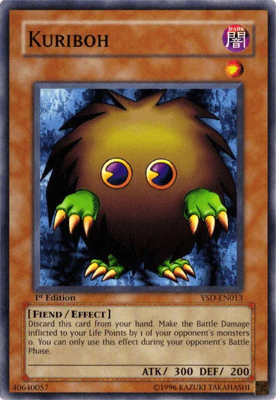 1st Edition, Common, Dark, Effect Monster, Fiend, Starter Deck 2006, Unlimited Kuriboh [YSD-EN013] Common - Trading Card World