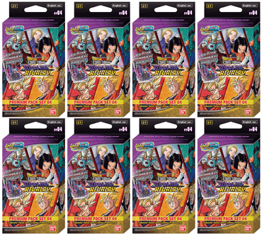 Unison Warrior Series: Supreme Rivalry [PP04] - Premium Pack Set Display