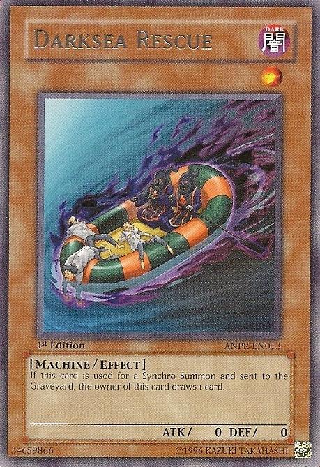 1st Edition, Ancient Prophecy, Dark, Effect Monster, Machine, Rare, Unlimited Darksea Rescue [ANPR-EN013] Rare - Trading Card World