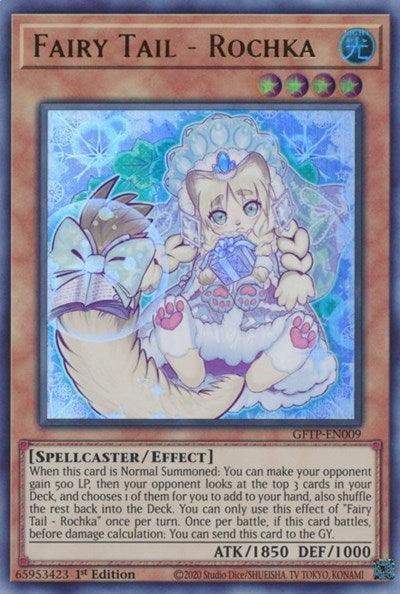 1st Edition, Effect Monster, Ghosts from the Past, Light, Spellcaster, Ultra Rare Fairy Tail - Rochka [GFTP-EN009] Ultra Rare - Trading Card World
