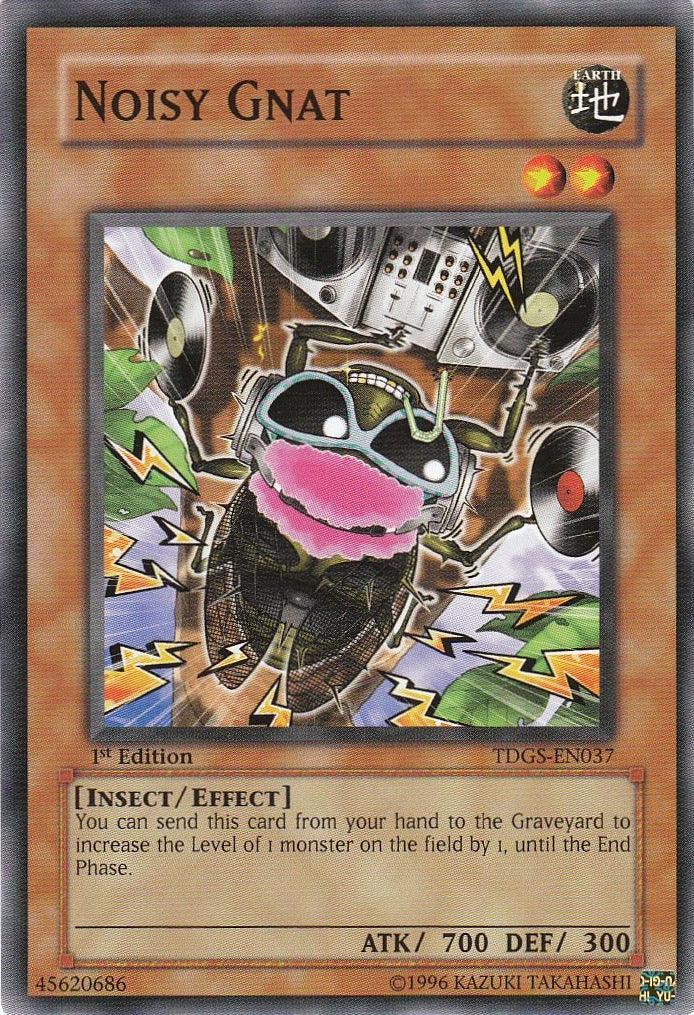 1st Edition, Common, Earth, Effect Monster, Insect, The Duelist Genesis, Unlimited Noisy Gnat [TDGS-EN037] Common - Trading Card World