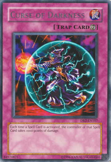 Continuous Trap, Dark Revelation Volume 2, Rare, Trap, Unlimited Curse of Darkness [DR2-EN107] Rare - Trading Card World