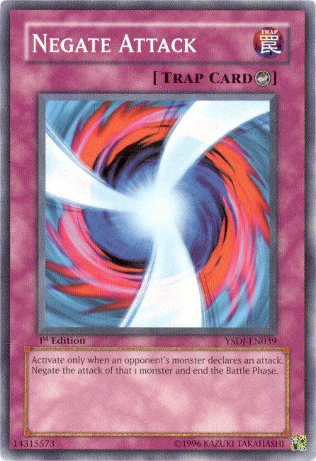 1st Edition, Common, Counter Trap, Starter Deck: Jaden Yuki, Trap, Unlimited Negate Attack [YSDJ-EN039] Common - Trading Card World