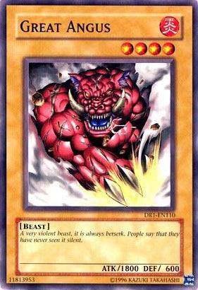 Beast, Common, Dark Revelation Volume 1, Fire, Normal Monster, Unlimited Great Angus [DR1-EN110] Common - Trading Card World