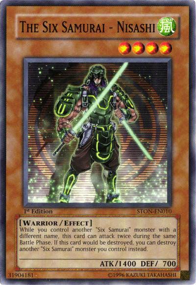 1st Edition, Common, Effect Monster, Strike of Neos, Unlimited, Warrior, Wind The Six Samurai - Nisashi [STON-EN010] Common - Trading Card World
