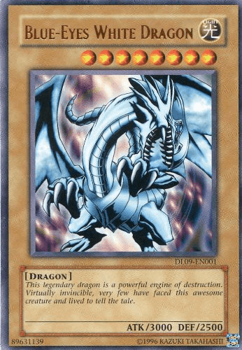Dragon, Duelist League Promo, Light, Normal Monster, Rare, Unlimited Blue-Eyes White Dragon (Bronze) [DL09-EN001] Rare - Trading Card World