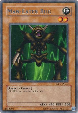 Dark Beginning 1, Earth, Effect Monster, Insect, Rare, Unlimited Man-Eater Bug [DB1-EN131] Rare - Trading Card World