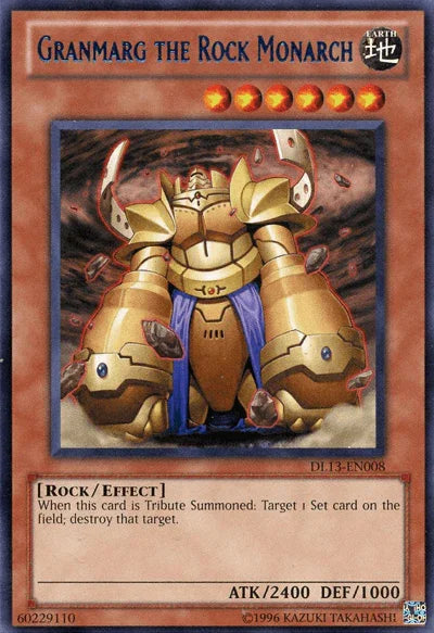 Duelist League Promo, Earth, Effect Monster, Rare, Rock, Unlimited Granmarg the Rock Monarch (Blue) [DL13-EN008] Rare - Trading Card World