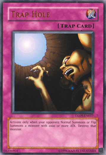 Duelist League Promo, Normal Trap, Rare, Trap, Unlimited Trap Hole (Bronze) [DL09-EN017] Rare - Trading Card World