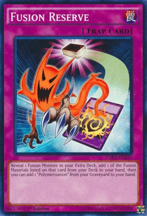 1st Edition, Common, Legendary Decks II, Normal Spell, Trap, Unlimited Fusion Reserve [LDK2-ENK37] Common - Trading Card World