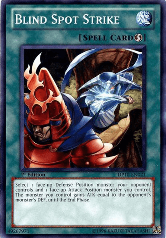 1st Edition, Common, Duelist Pack 10: Yusei 3, Quick Play Spell, Spell, Unlimited Blind Spot Strike [DP10-EN021] Common - Trading Card World