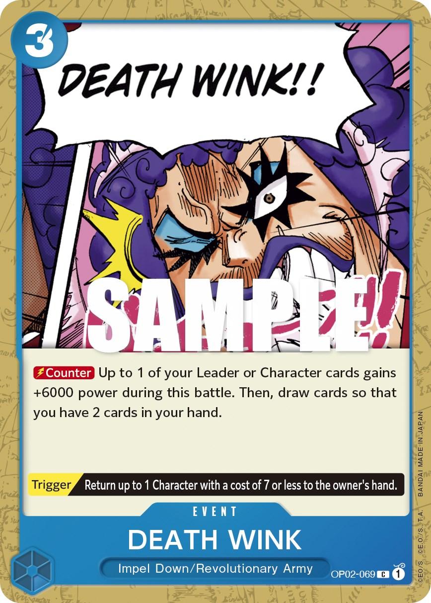 Common, Event, Impel Down, Paramount War, Revolutionary Army DEATH WINK [Paramount War] - Trading Card World