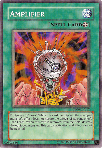 Champion Pack 6, Common, Equip Spell, Spell, Unlimited Amplifier [CP06-EN017] Common - Trading Card World