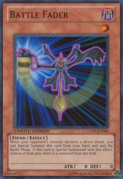 2010 Collectors Tins, Dark, Effect Monster, Fiend, Limited, Super Rare Battle Fader [CT07-EN009] Super Rare - Trading Card World