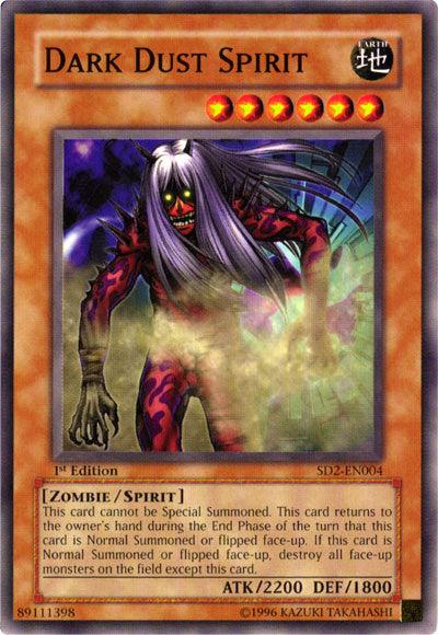 1st Edition, Common, Earth, Spirit Monster, Structure Deck: Zombie Madness, Unlimited, Zombie Dark Dust Spirit [SD2-EN004] Common - Trading Card World