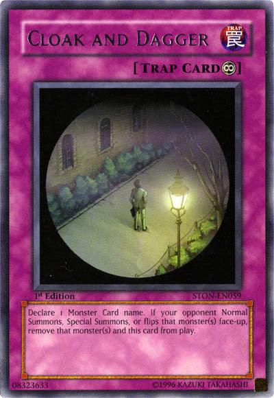 1st Edition, Continuous Trap, Rare, Strike of Neos, Trap, Unlimited Cloak and Dagger [STON-EN059] Rare - Trading Card World